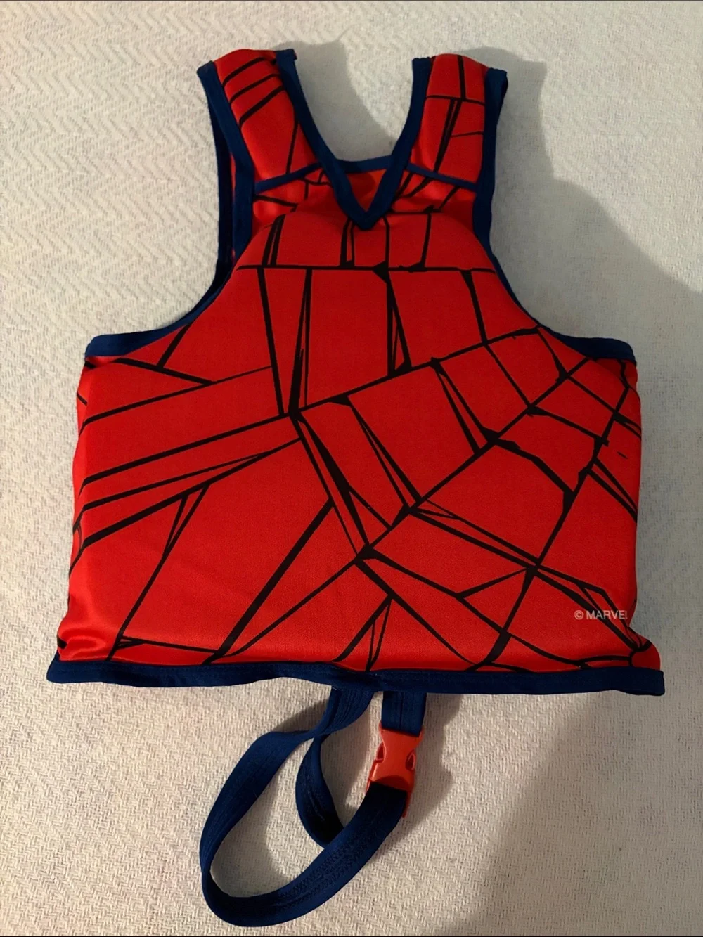 Marvel Spider-Man Blue and Red Kids Swim Vest